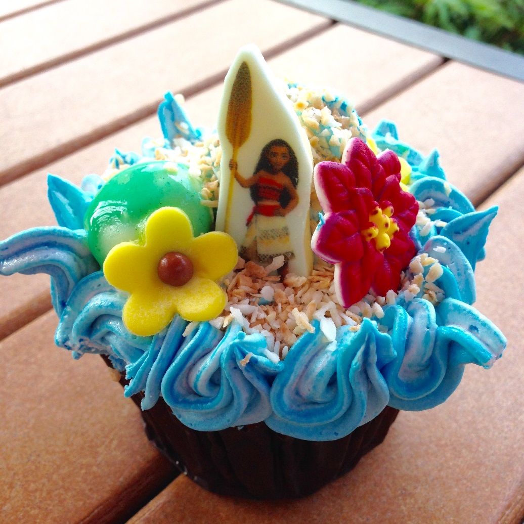 Moana Cupcake at Disney's Polynesian Village