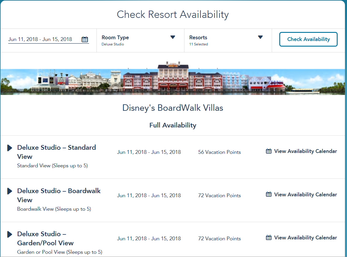 A Split Stay Decision for DVC Members at WDW
