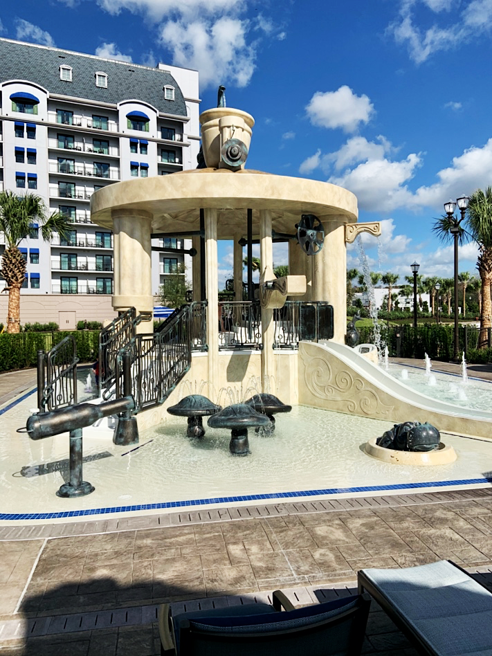 Kid's Water Play Disney's Riviera Resort Orlando Florida Resales DVC