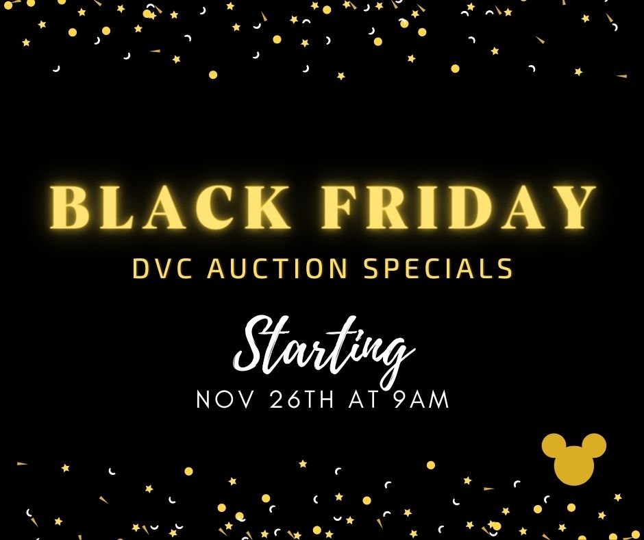 DVC Auction Specials